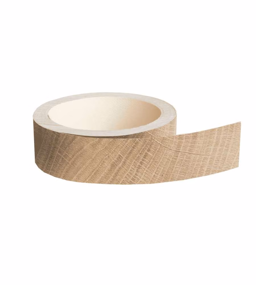 Bordo preincollato per top cucina rovere rustico 44x5000 mm