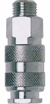 Raccordo rapido universale in metallo 1/4 M