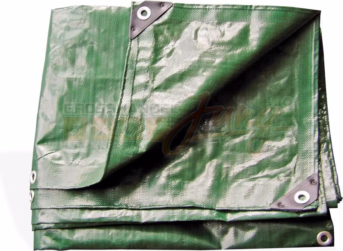 Telone impermeabile 5x8 m 210 g/m2, verde