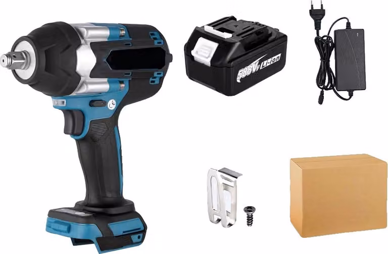 Avvitatore a impulsi, coppia 1800 N-m, motore brushless, con 1 batteria