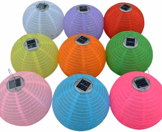 12 faretti solari a LED impermeabili da 12 pollici per l'illuminazione da giardino