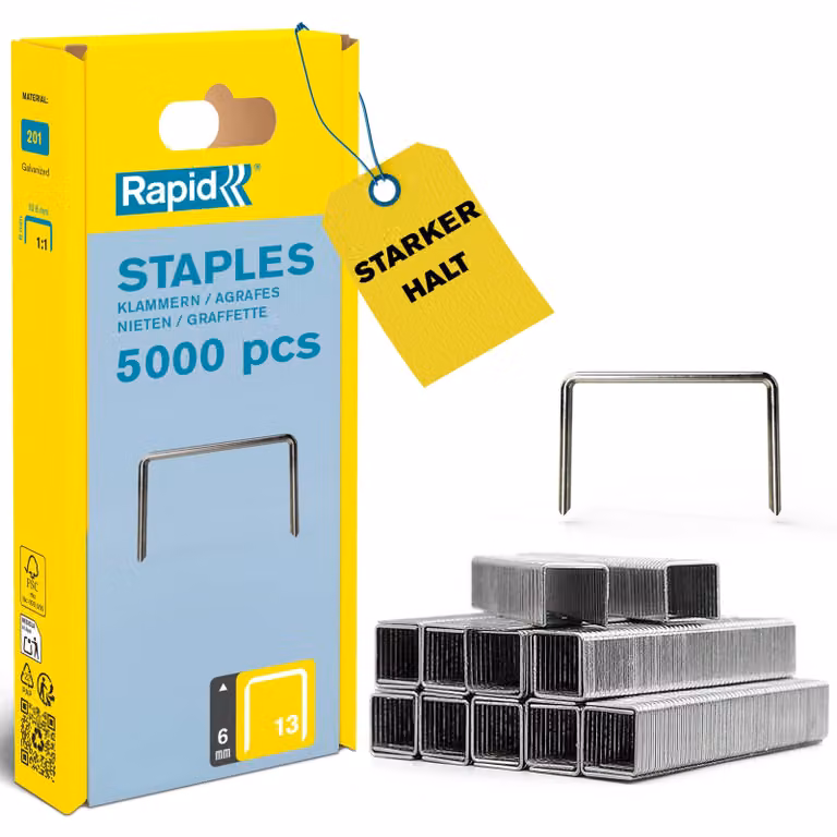 Staples Rapid pl.box 13/06 5000 pcs.