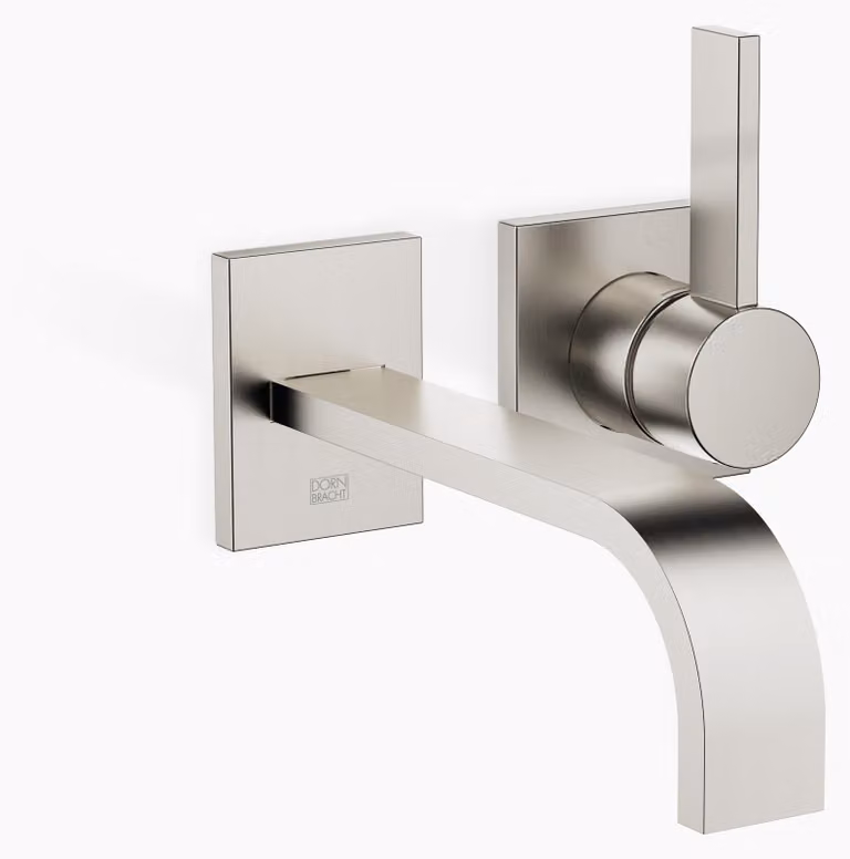 Dornbracht MEM Mitigeur monocommandé mural pour lavabos sans vidage, saillie 207mm, 36861782-06, 36861782-06