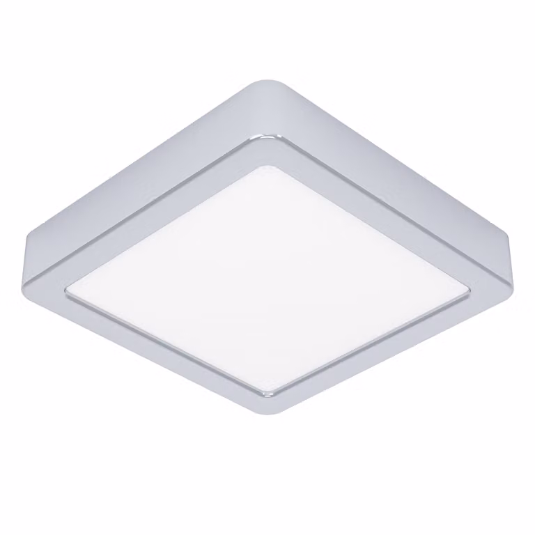 Eglo 900649 FUEVA 5 LED a plafone 11W 160x160mm bianco cromo bianco caldo IP44