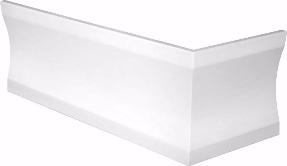 Grembiule angolare CLEO 160 UL, bianco