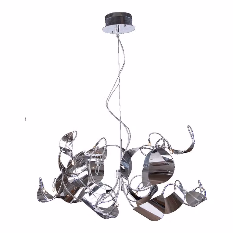 MADEIRA lampada a sospensione 12xG4/12V/20W, cromo L: 1000, H: 1700, dimmerabile