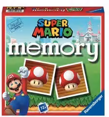 Gioco Memory Super Mario Ravensburger multicolore con 72 pezzi