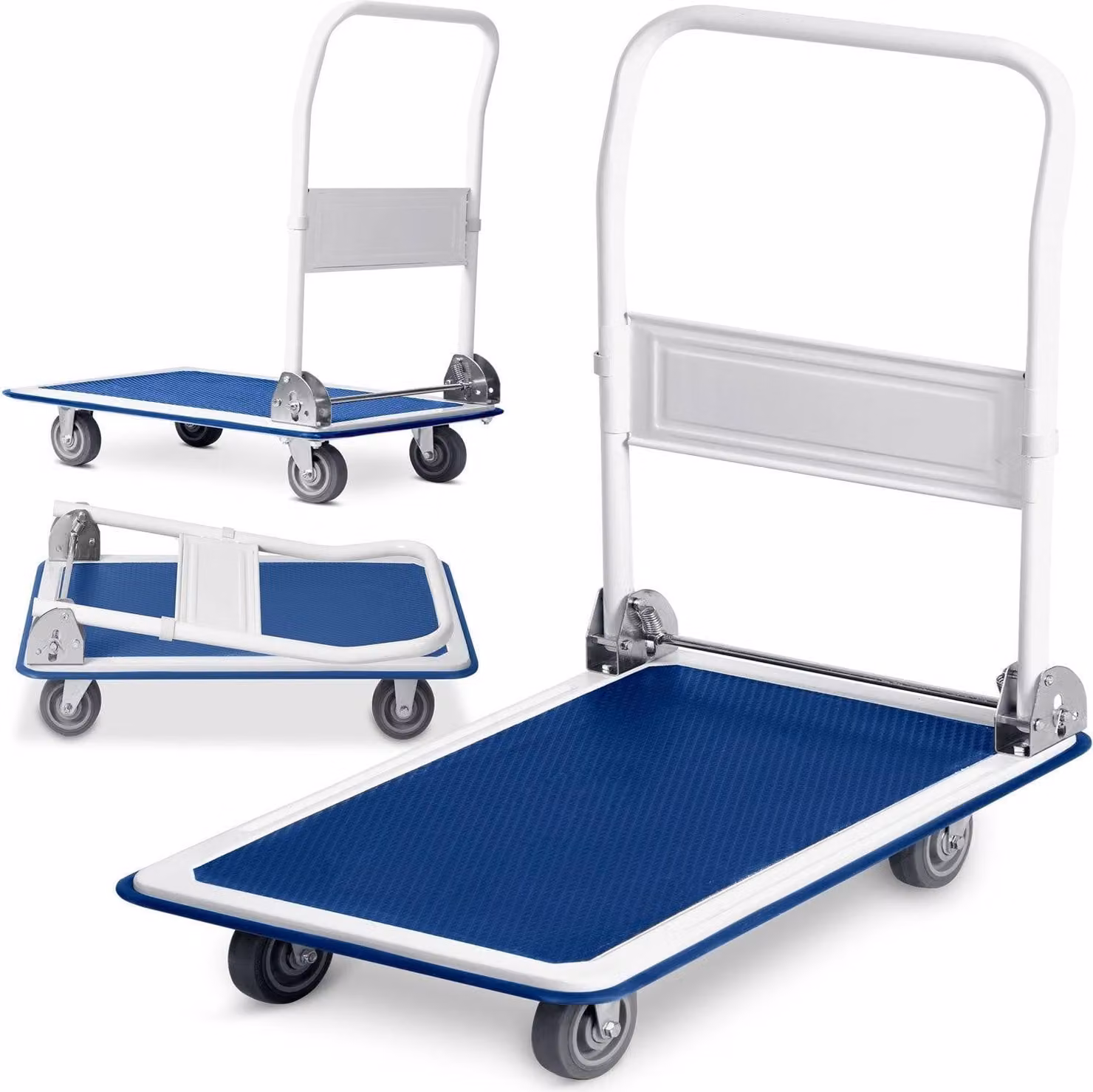Carrello manuale HM-506 Bianco/Blu