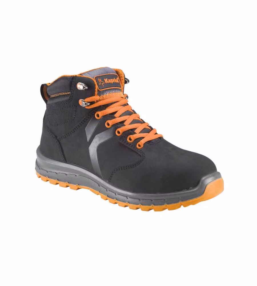 Kapriol Scarponcini Antinfortunistici Alti Spencer Nero Arancio N.42