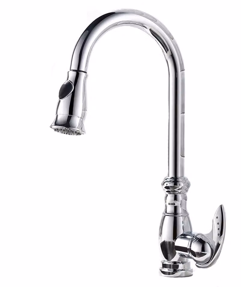 Miscelatore da cucina LAUFERI LYDIA per installazione libera, argento