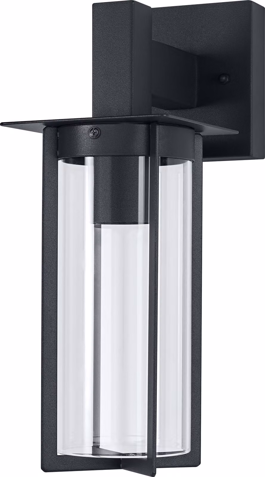 Lampada da esterno OSRAM, color grigio scuro, attacco E27, grado di protezione IP44, potenza massima 0-40 W, copertura in vetro, corpo in acciaio, altezza 321 mm, larghezza 187 mm, durata 25000 ore