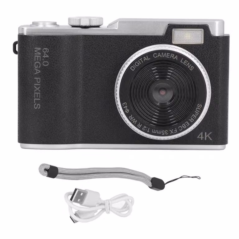 Fotocamera digitale da 48 MP 1080p con schermo da 2,4 pollici e zoom 16x