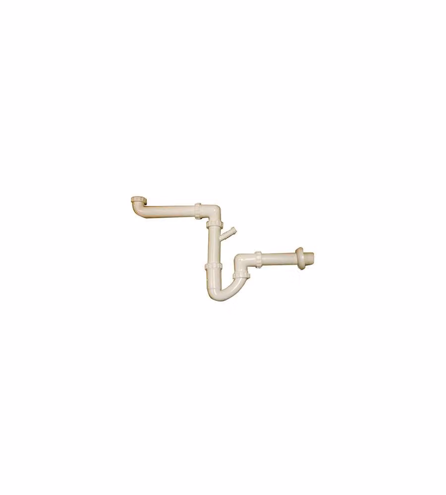 Masidef Sifone Cucina Salvaspazio - 1 Vasca - 1 1/2" x 40 mm