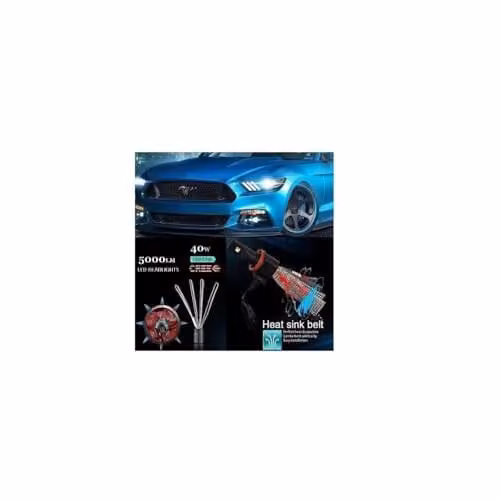 TrAdE shop Traesio Coppia LAMPADE LED per FARI Auto H11 Ricambio 2 5HL Alta LUMINOSITA' Luce Fredda