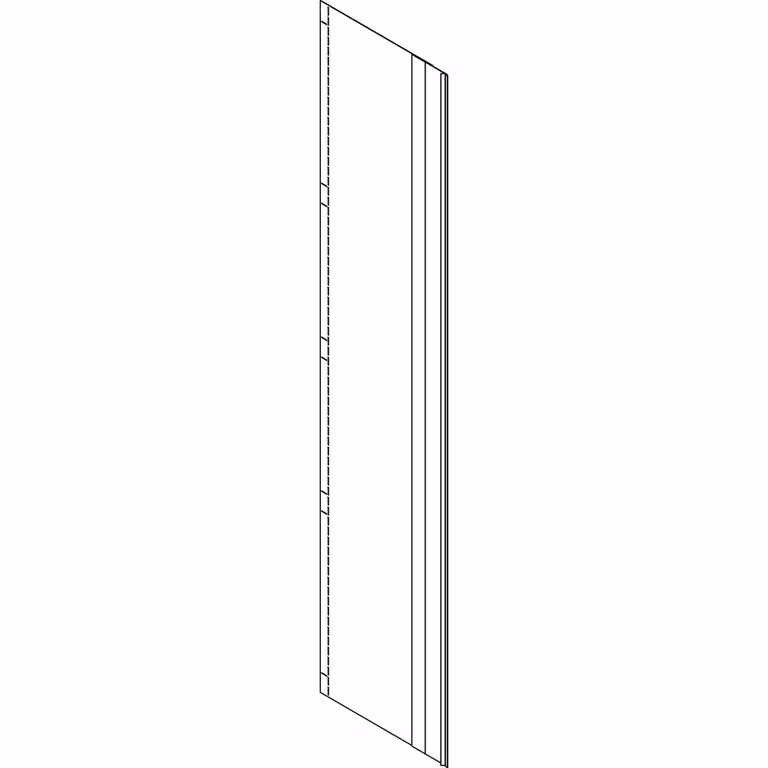 ABN Separatore KU verticale BH12 per armadi con profondità 500 mm NTW112-5