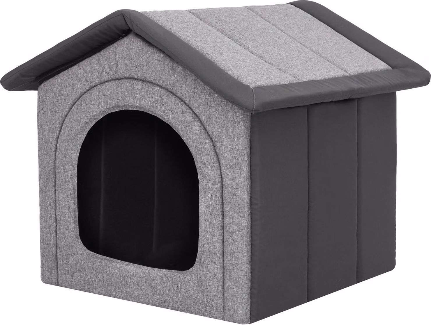 Cuccia pieghevole per cani R3 (46×52×53 cm) - per cani di piccola e media taglia, da interno e da esterno, tetto rimovibile, OEKO-TEX, leggera e lavabile