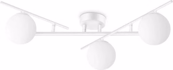 Lampada Da Soffitto Atlas Pl3 Bianco Ideal-Lux