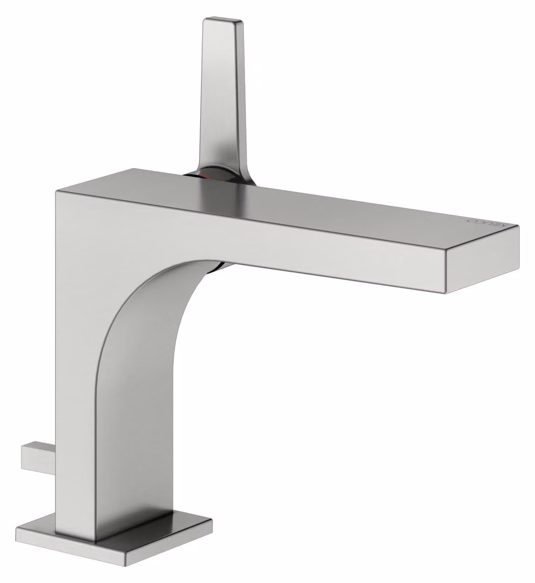 KEUCO EDITION 11 Mitigeur monocommandé pour lavabo 110, avec garniture d'écoulement, saillie 136mm, 51104060000, 51104060000