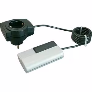 Dimmer a corda Bachmann, 20-500 W, colore: titanio/nero, codice prodotto: 924.266