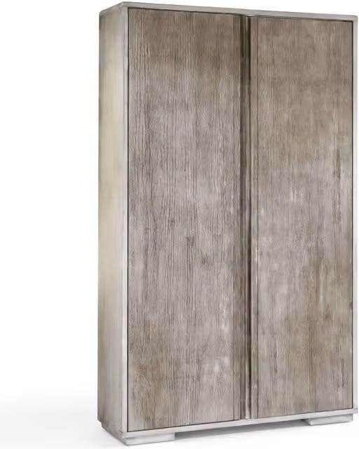 Armadio 2 porte shabby chic in legno Mobili 2G L/P/H: 120 x 60 x 220 cm