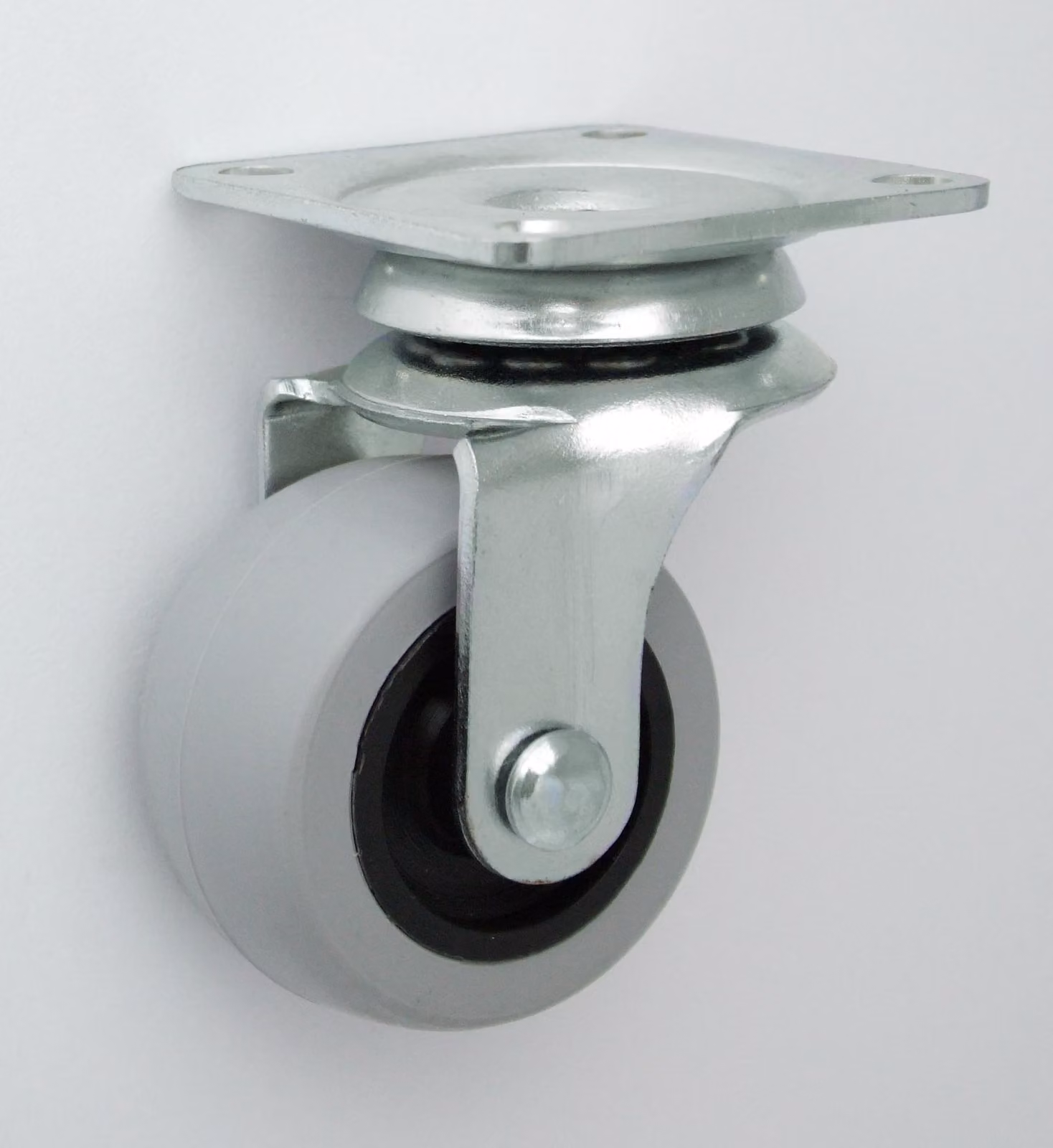 Ruota Per Mobili In Plastica+Gomma 40 Mm Ruota Girevole M42T