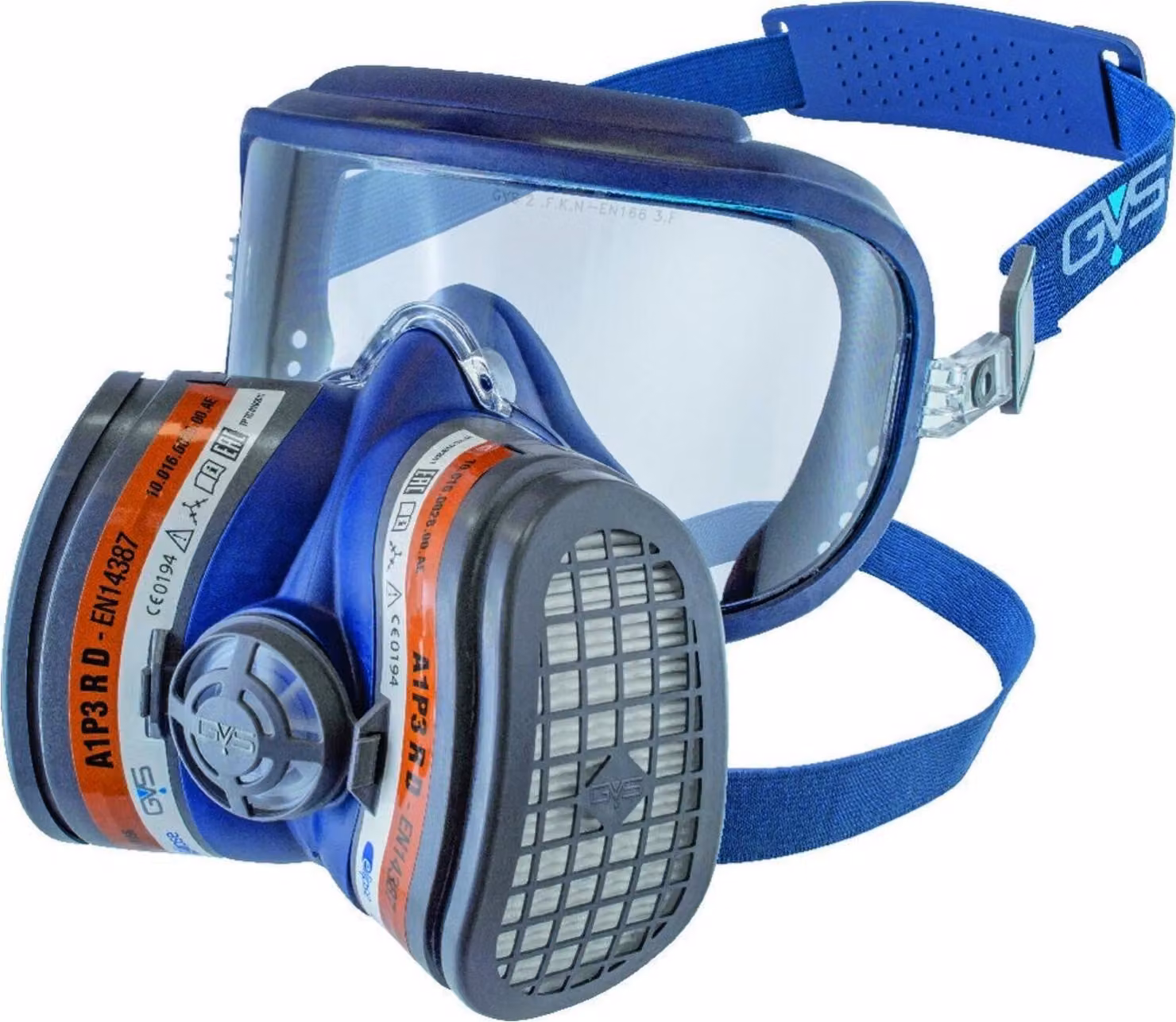 Maschera integrale riutilizzabile GVS Elipse Integra A1-P3 RD, taglia M/L