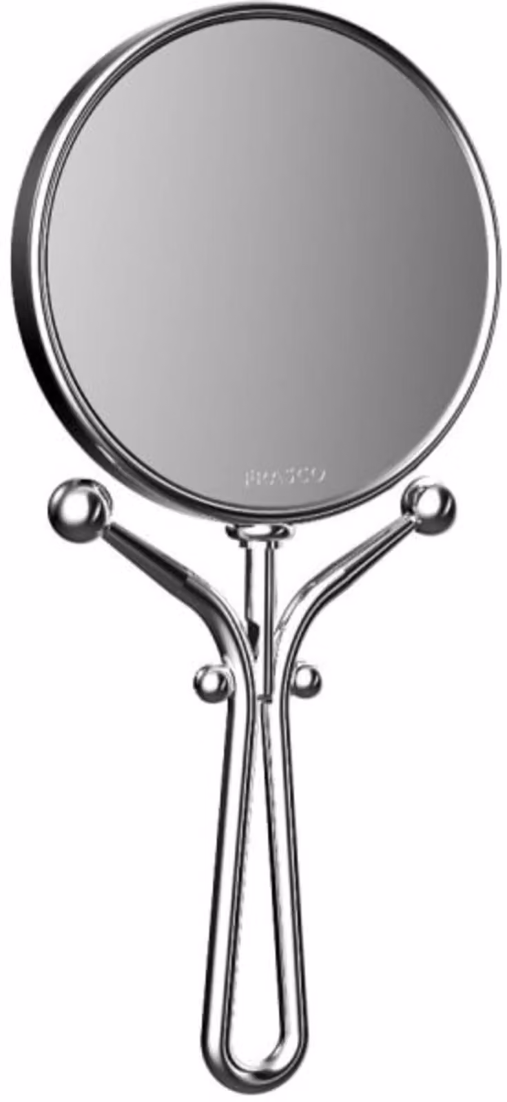 emco puree miroir de voyage, diamètre 127 mm, grossissement 5x, chrome, 109400124, 109400124