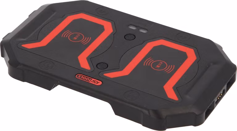 KS-Tools 150.4611 Pad di ricarica eQi UltimateBEAM con due punti di ricarica