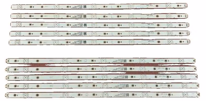 Striscia di retroilluminazione a LED, dimensioni 1080 mm, materiale alluminio, flusso luminoso 60, sorgente luminosa lampade a LED, compatibilità diversi modelli