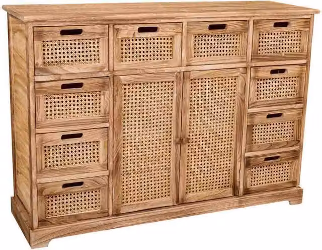 Credenza in legno marrone 113x33x78,5