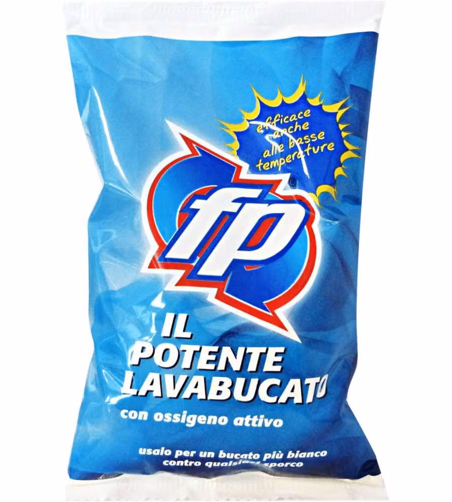 FP Il Potente Lavabucato Detergente in Polvere per Lavatrice Blu 450g