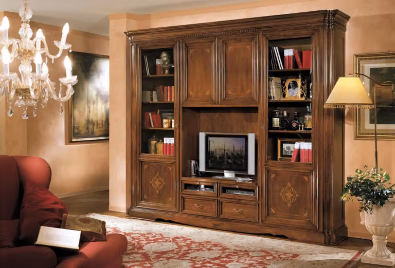Tv Schrank Wandschränke Regal Holz Wohnzimmer Möbel Wohnzimmer Wandregal