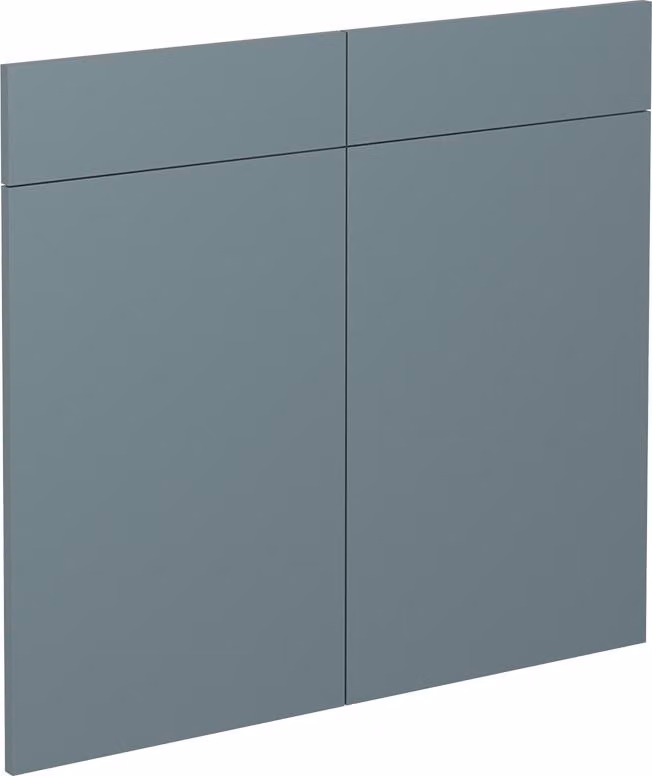 Frontale cucina Vicco R-Line Grigio-blu 79.2 x 70.8 cm frontale del mobile per mobile base con cassetti, Model 40933