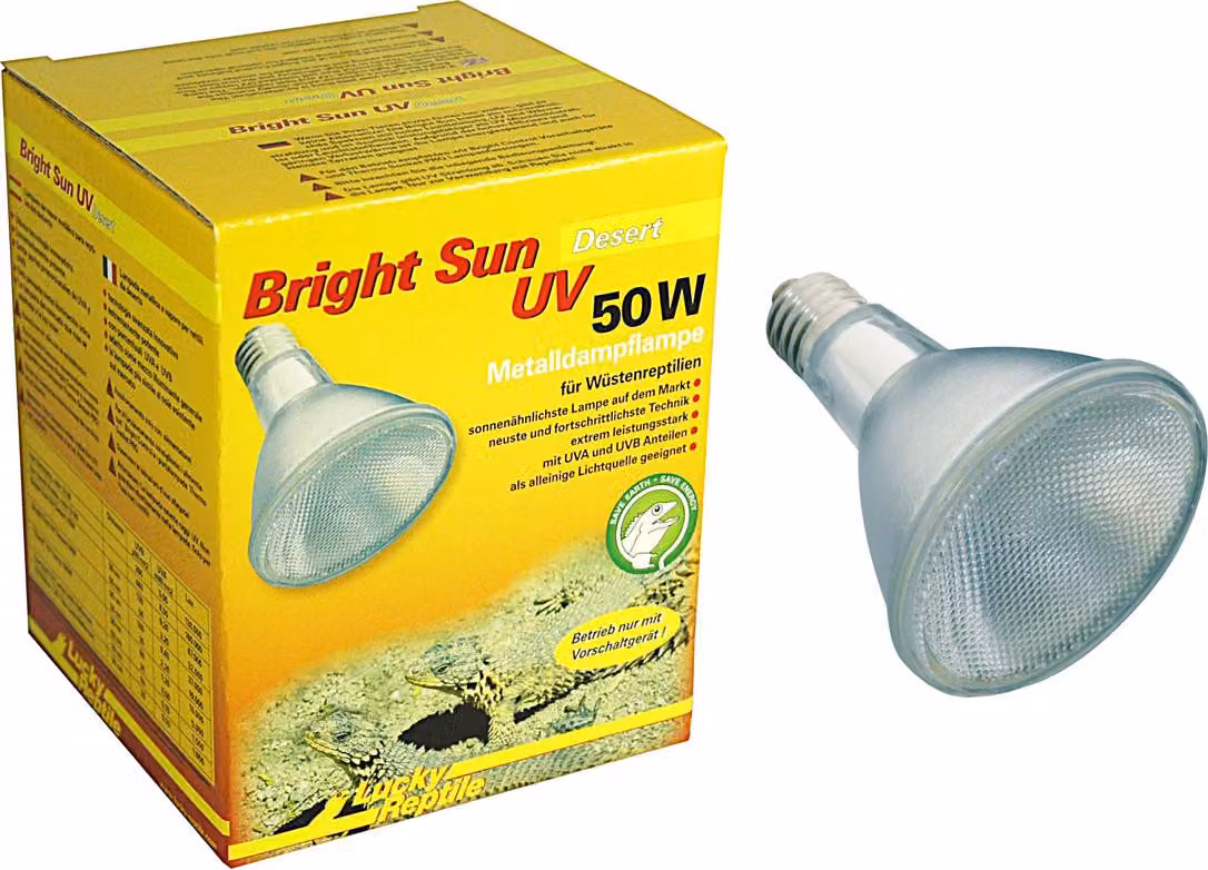 Lucky Reptile Bright Sun UV Desert, lampada per il deserto