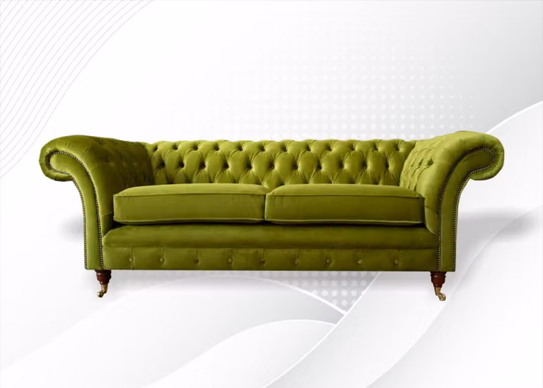 Sofa 3 Sitzer Wohnlandschaft Sofas Polster Garnitur Textil Stoff Dreisitzer