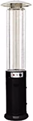 Stufa Gas GPL Round Patio con Ruote Domus Nero Kw 5 x 11 H.cm 180