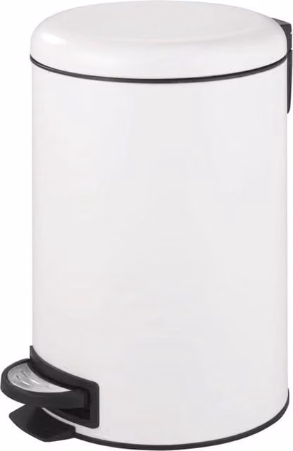 Contenitore di Rifiuti Bagno Easy Close Bianco - 50 litri