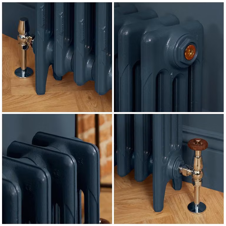 Radiatore Tradizionale in Ghisa a 4 Colonne - 760mm x 263mm