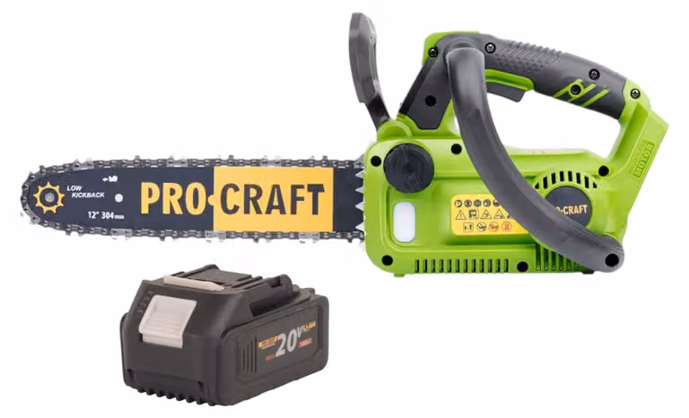 Motosega a batteria Procraft PKA42Libb 20 V 304 mm Brushless Solo - senza batteria, senza caricabatteria