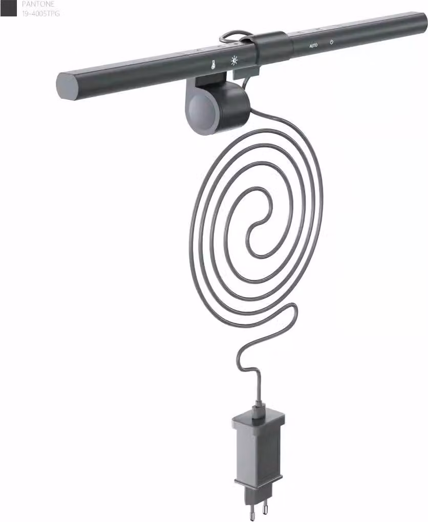 Northpoint Luce LED per monitor 3 in 1 Lightbar Luce da lettura Lampada da tavolo Luce per schermo Con funzione dimmerTouch control Funzione timer Cambio di temperatura Grigio