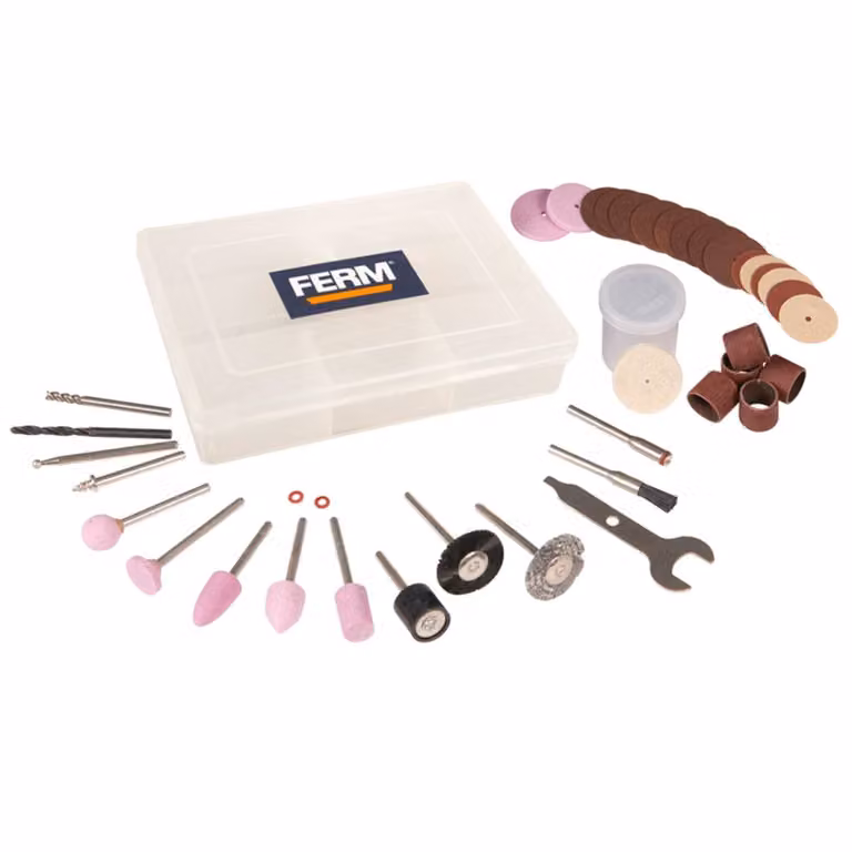 FERM Set di accessori da 40 pezzi per l'utensile combinato CTA1008