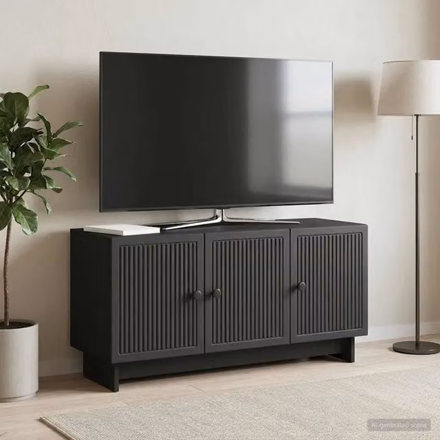 Mobile TV 99 x 34,5 x 50 cm Nero Legno ingegnerizzato