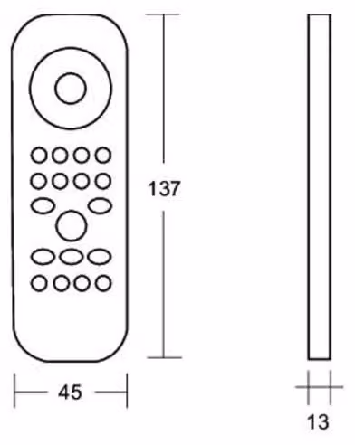 BRUMBERG Zigbee RGB 18207000 Telecomando Zigbee RGB