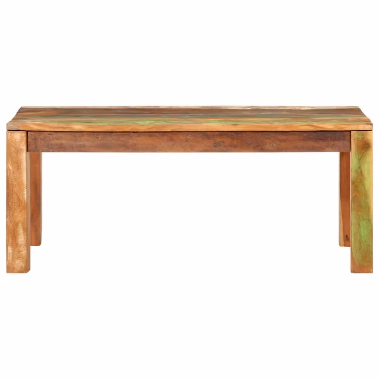 Tavolino da Caffè 110x55x40 cm Legno massello recuperato