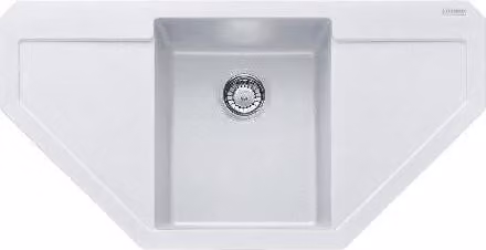 Franke Maris - Lavello in Fragranite MRG 612 E, 960x500 mm, luce bianca 114.0250.568
