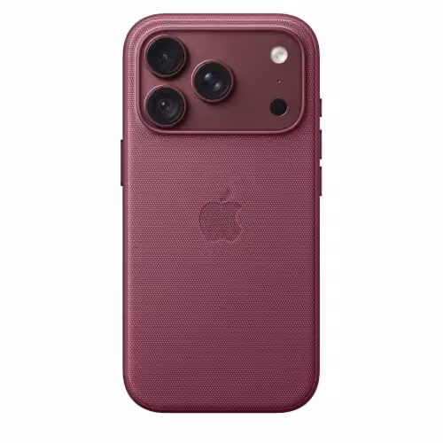 Apple Custodia MagSafe in tessuto TechWoven per iPhone 18 Pro - Gelso ​​​​​​​