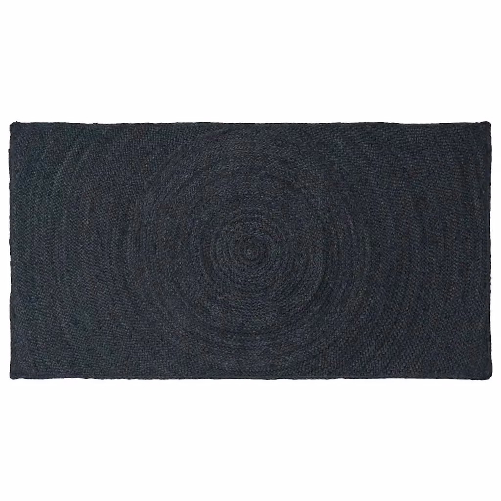 Tappeto rettangolare in juta grigio per soggiorno L: 200 cm, P: 100 cm – 2
