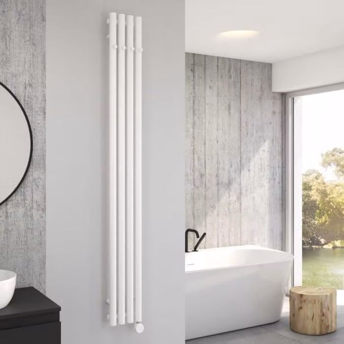 OLTENS Stang (e): radiatore elettrico da bagno, dimensioni 20,5 x 180 cm