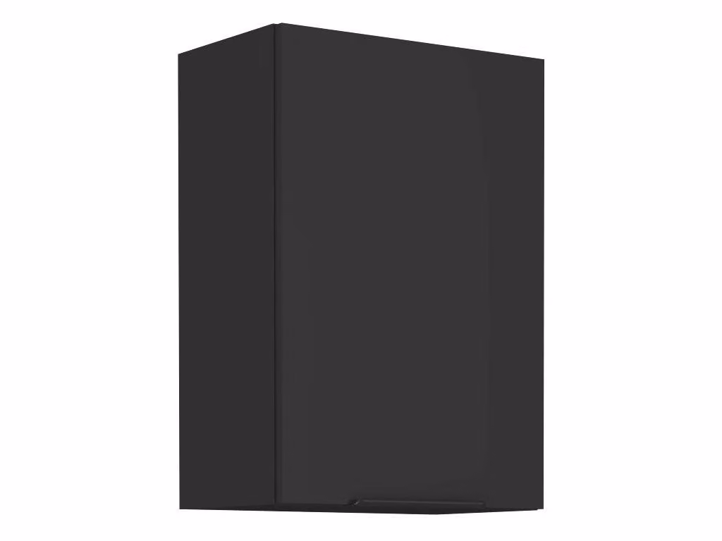 Mobile cucina superiore SAJU - larghezza 50 cm, nero