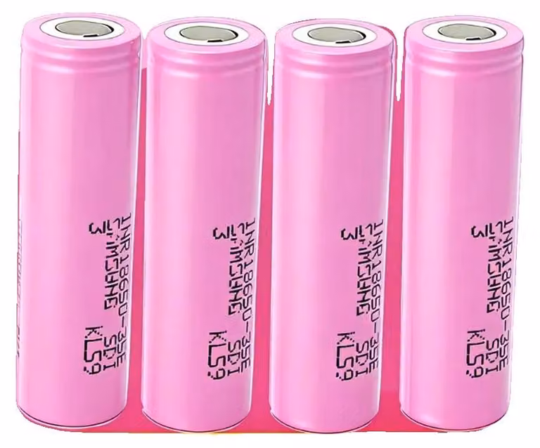 Batterie 18650, capacità 3500mAh, corrente di scarica 20A, confezione da 35-50 pezzi
